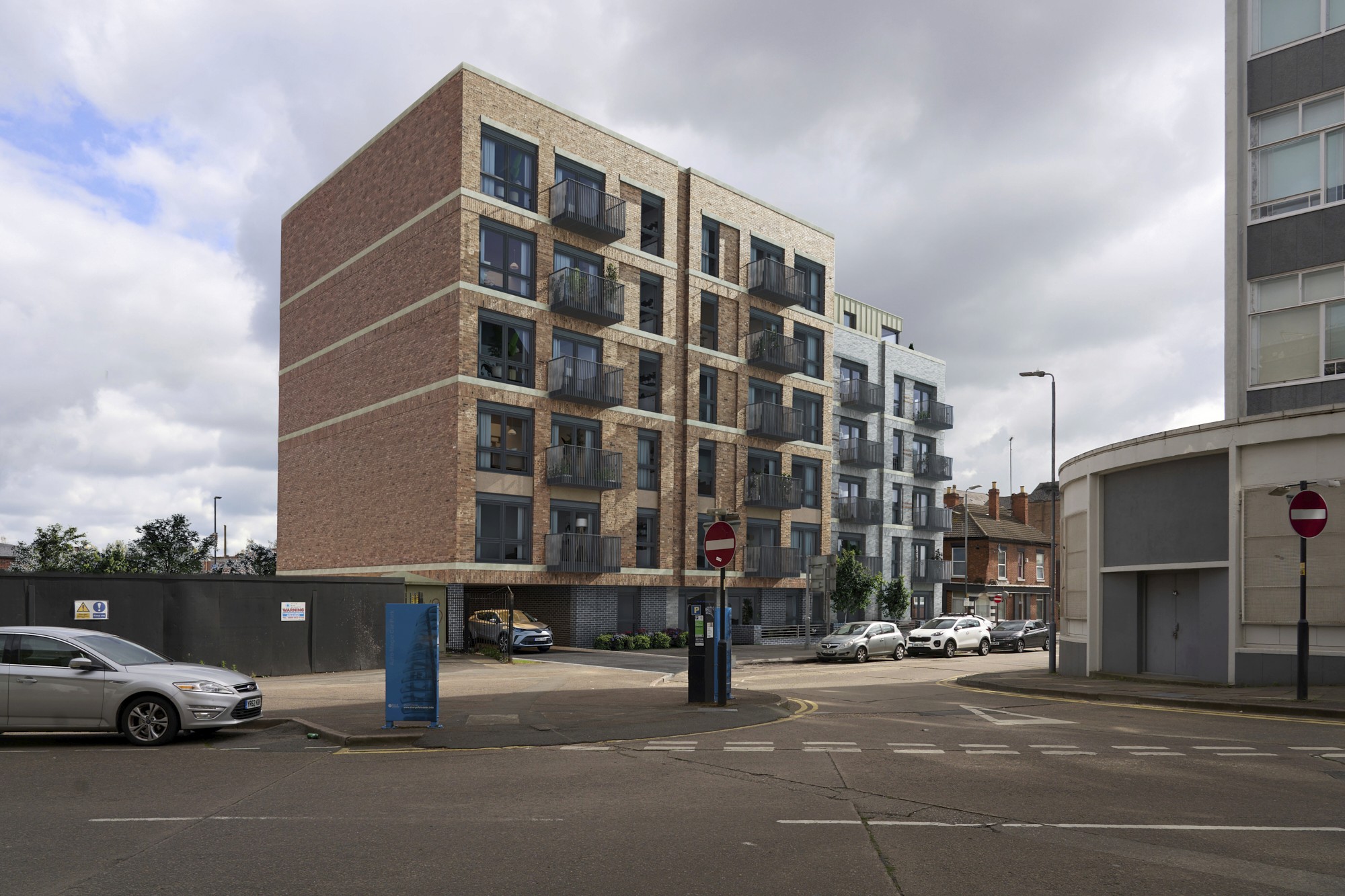 Wharf Street, Leicester Verified Views / AVRs / Accurate Visual Representations created using 3ds max, V-Ray, iToo software forest pack & Adobe Photoshop Photography