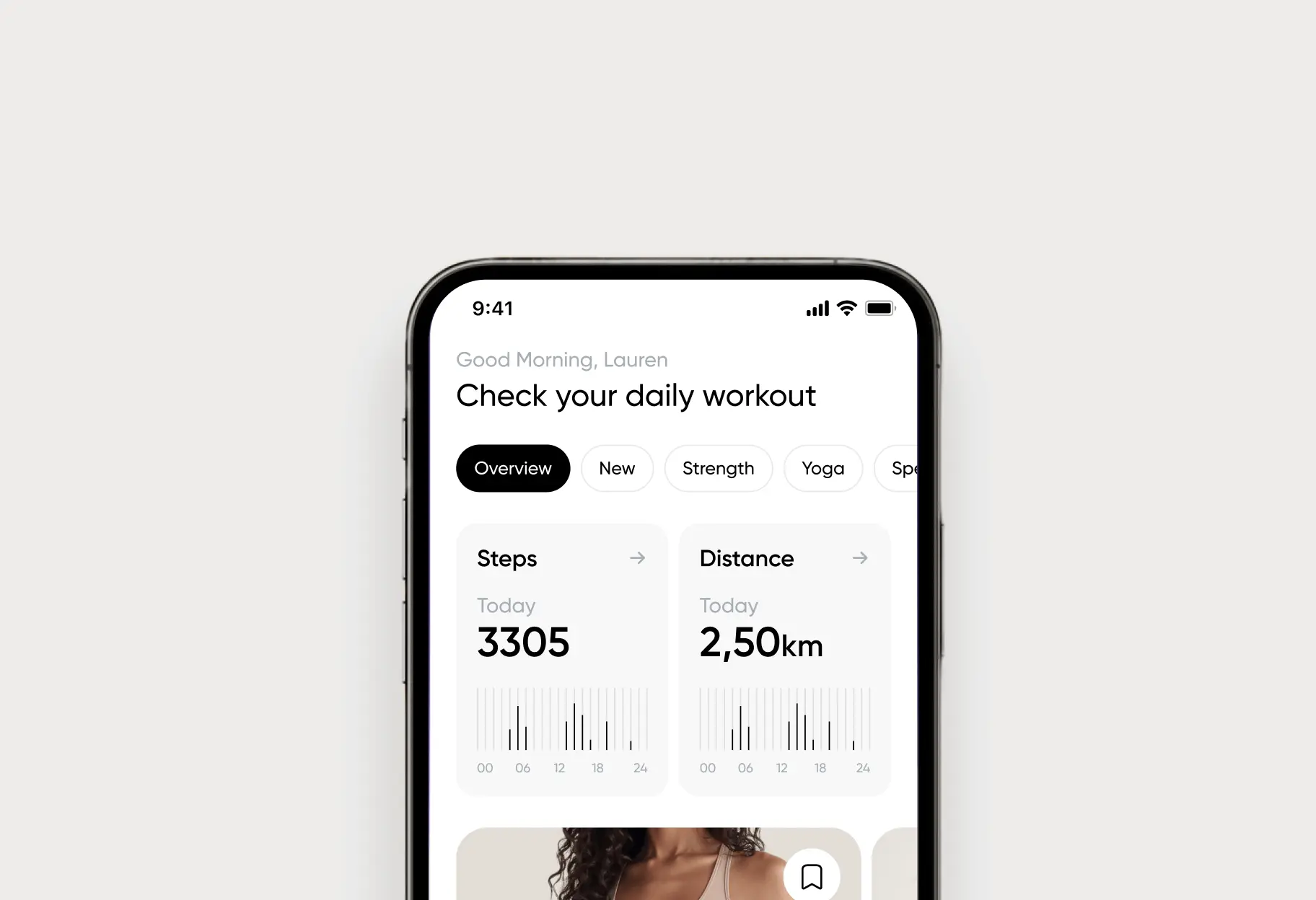 Hero image featuring the app on a phone device