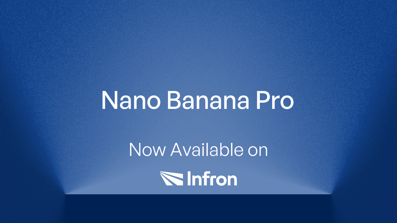 Nano Banana Pro on Infron