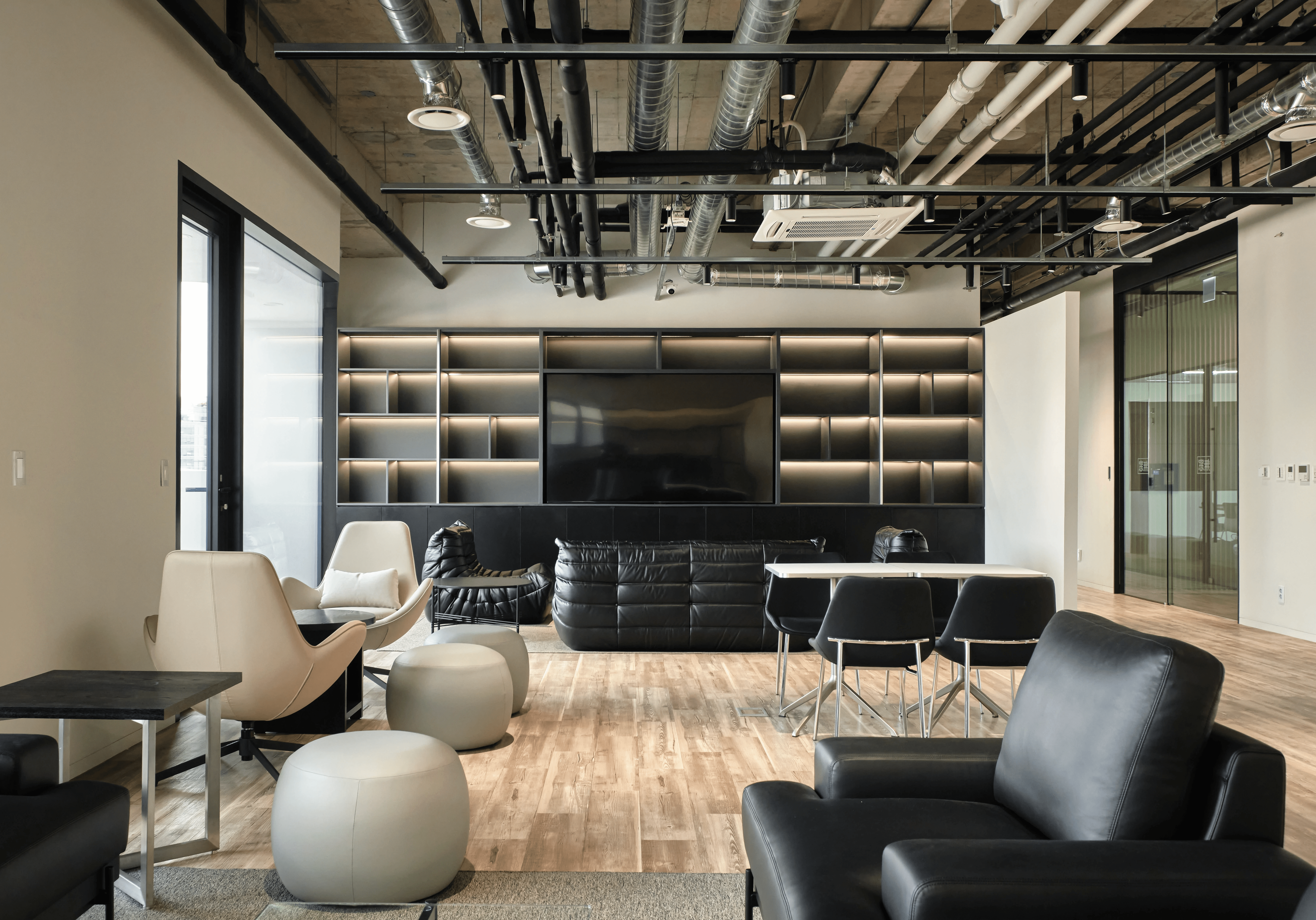 Korea Credit Data Office Interior Project by Bluepin
