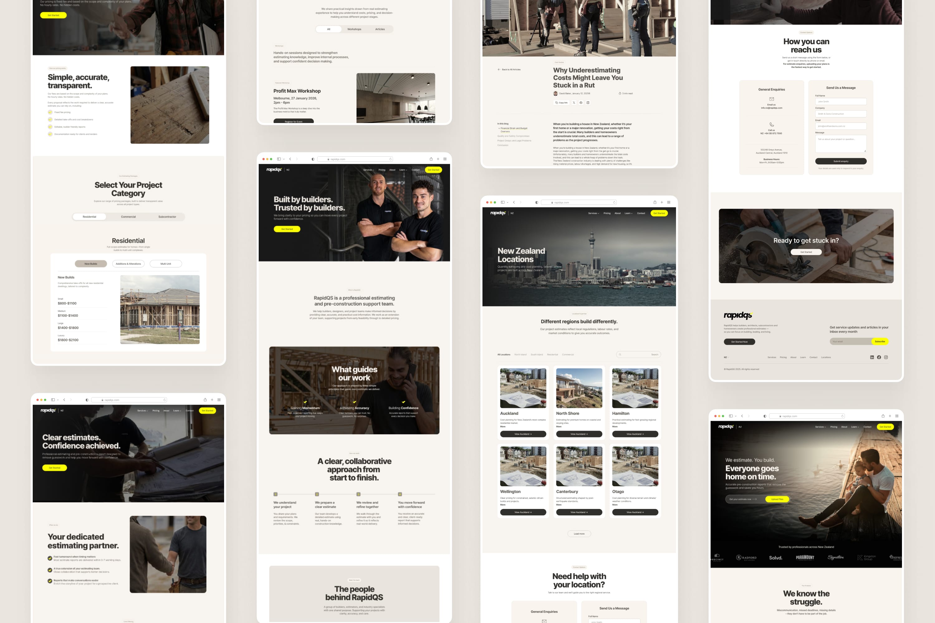 Streetside billboard with flyposters of the Batch.Works brand and illustrations