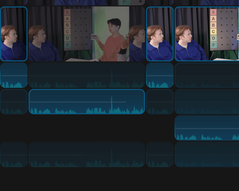 Auto generated graphics on video