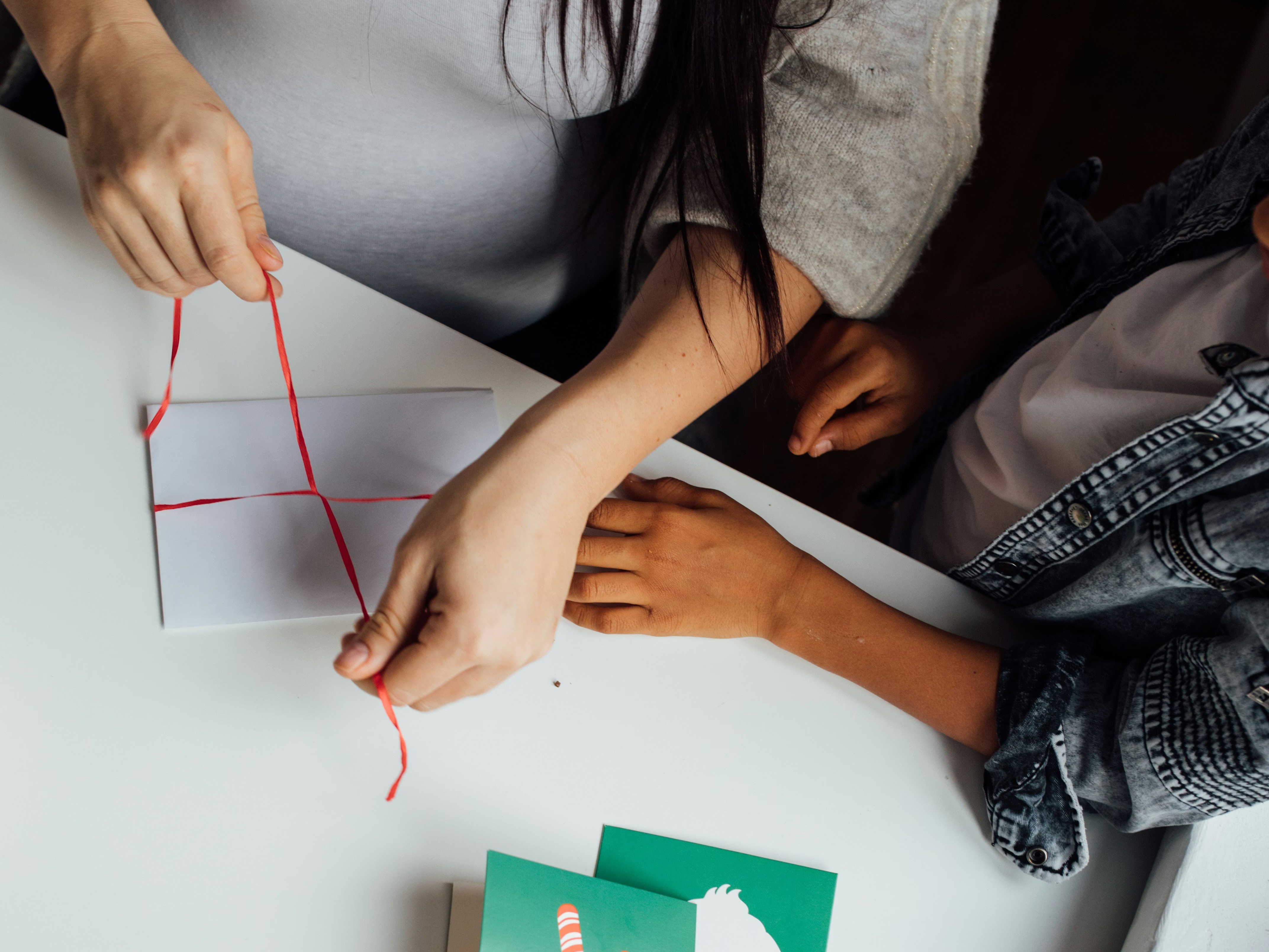 Making Christmas cards together this Christmas?