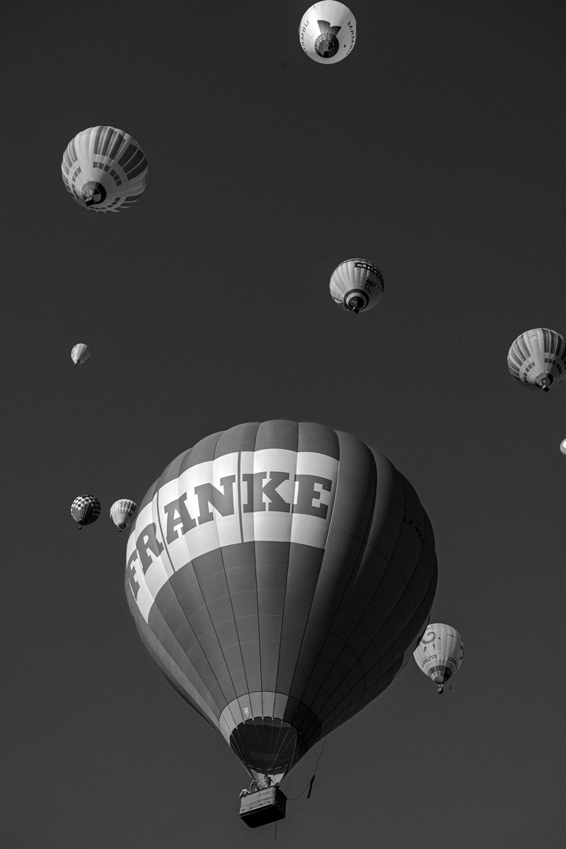 Aircraft flying above Vilnius city - Gediminas Castle Old Town UNESCO