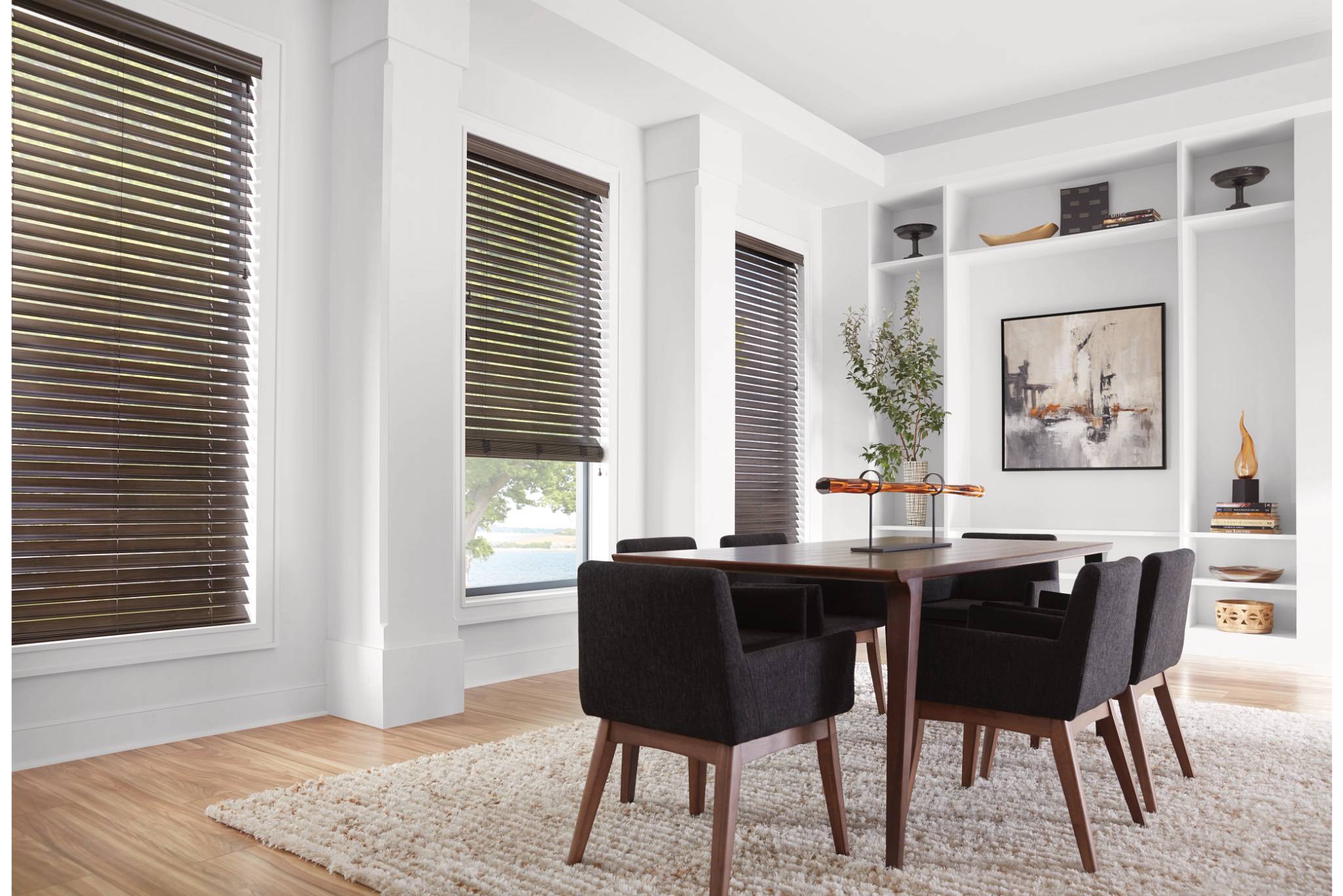 Everwood Trugrain Fauxwood Blinds with Simple Lift