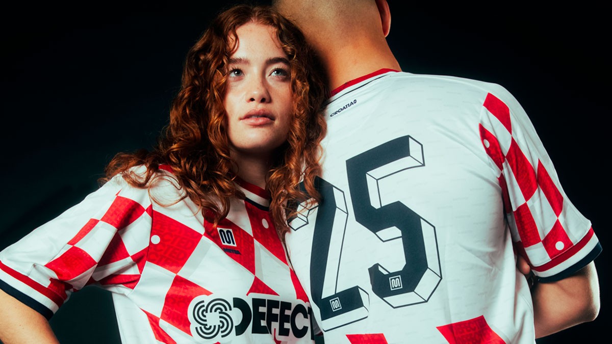 Defected x MEYBA 25th Years Anniversary Limited Edition football shirt. 2024 - Credits : Defected