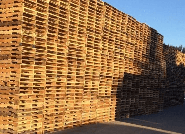 brown wooden shelf on street during daytime