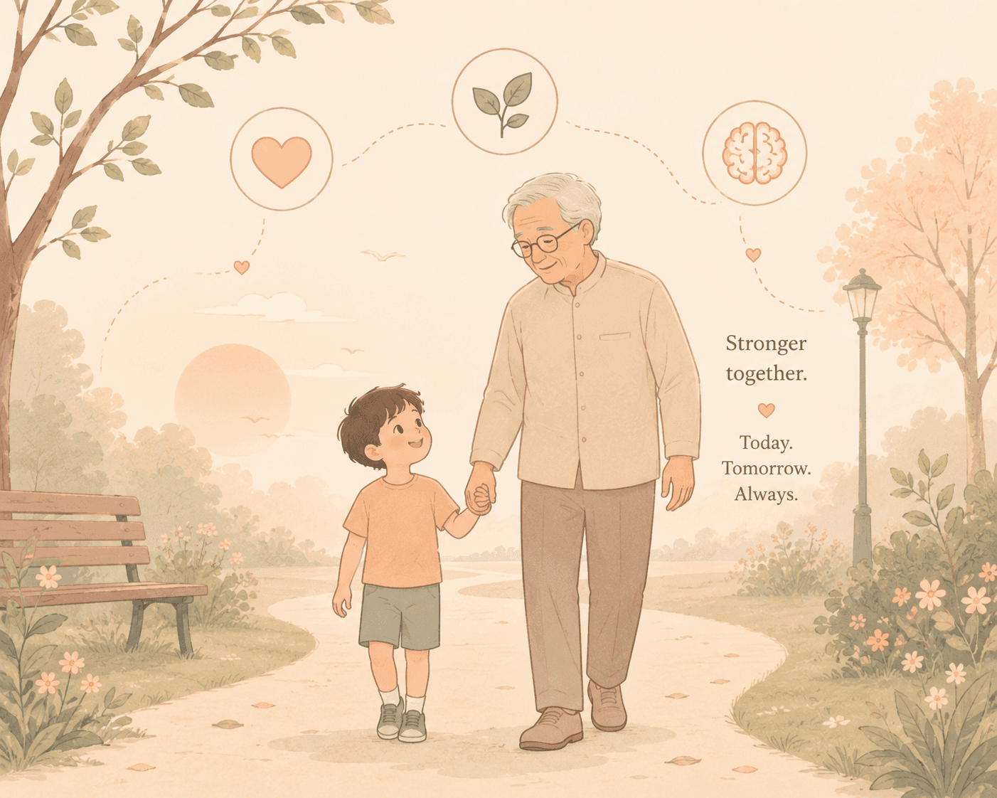 The Hands That Hold Us Stronger: How Grandparents and Grandchildren Heal Each Other