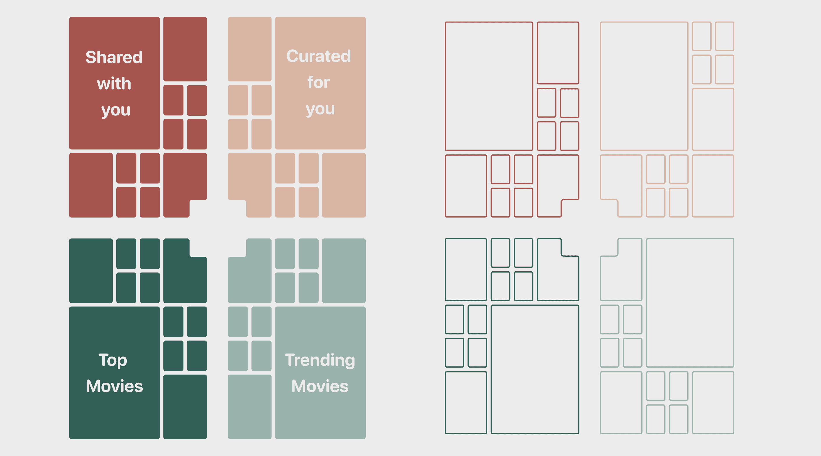 Laptop mockup with the website home page