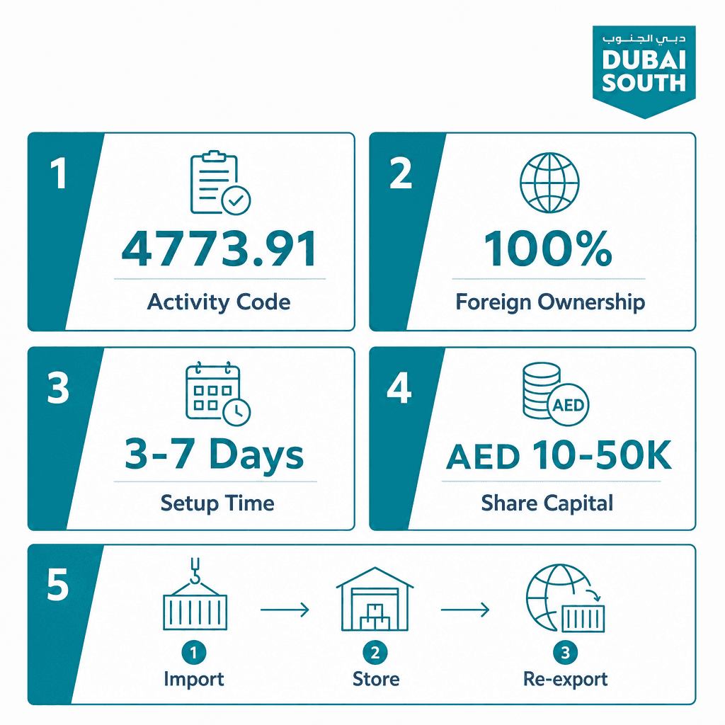 Infographic: Scientific & Laboratory Equipment Trading License in Dubai