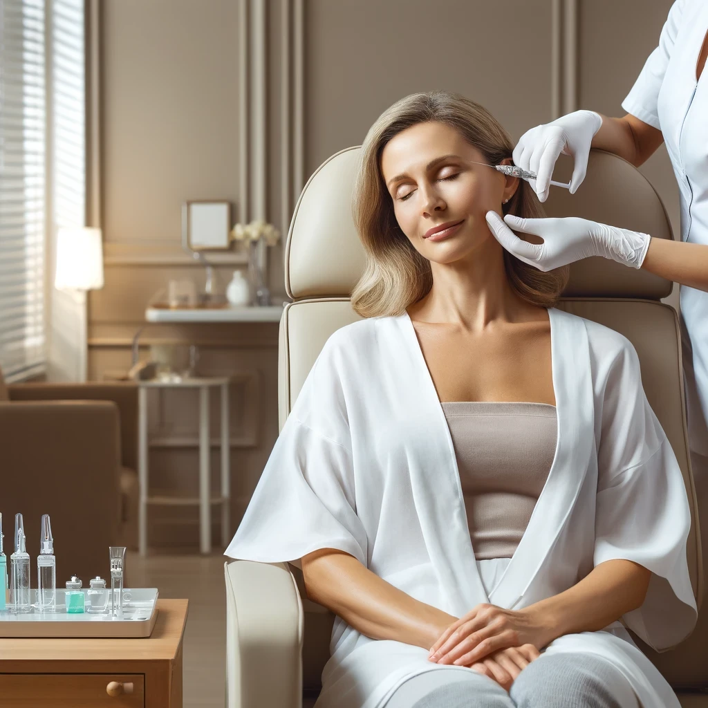 women getting tailored botox treatment