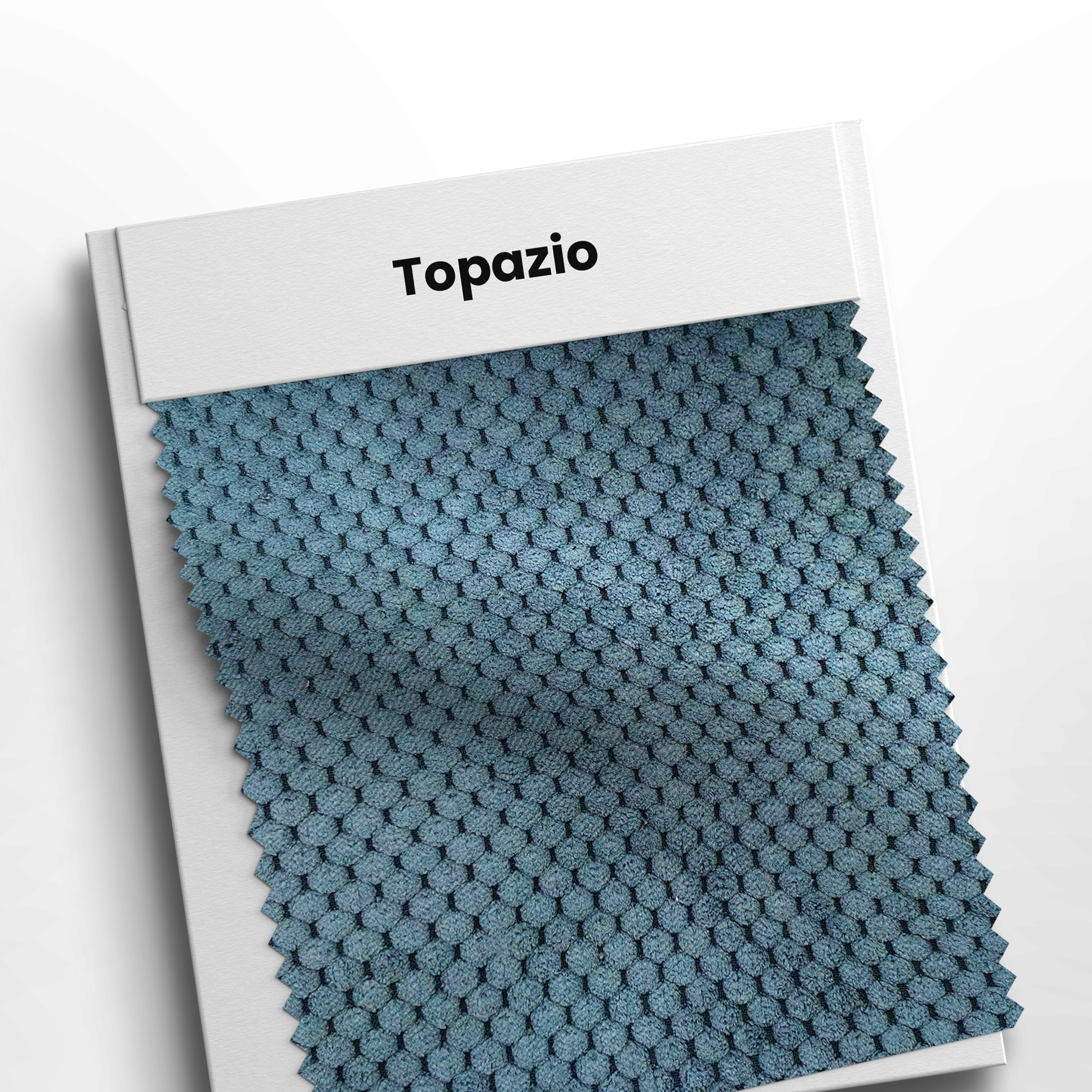 mostruário com veludo topázio cor 40