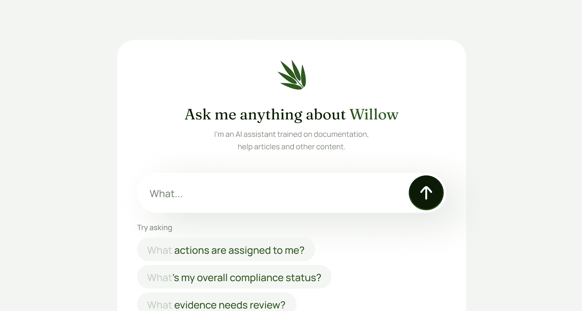 AI-driven suggestions in aged care compliance software highlighting risks, gaps, and recommended actions