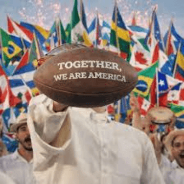 🐰💥"The only thing more powerful than hate, is love," with this message  Bad Bunny closed his presentation at Super Bowl 2026, in which he named  Latin American countries, Canada and the EU.