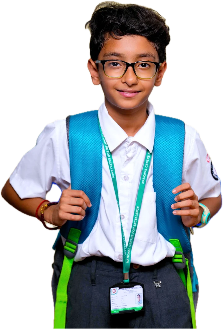 NCFE student with a backpack