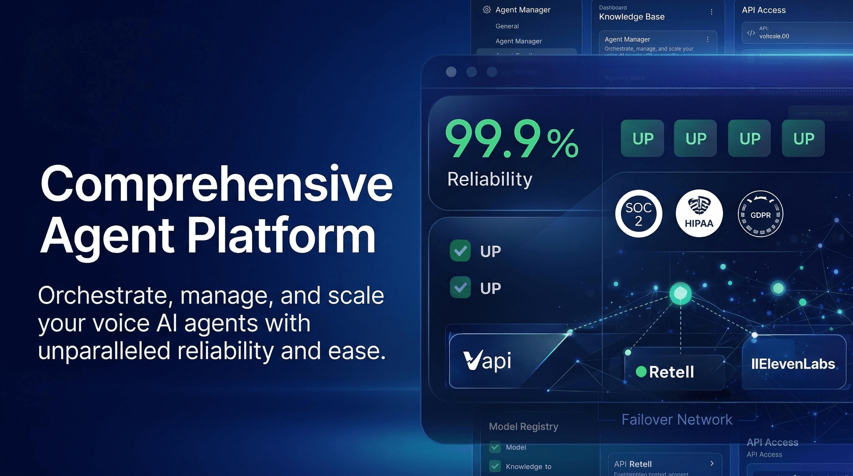 Build custom AI voice and chat agents with Vapi Retell and ElevenLabs, white-label for clients, and keep 100% margin with fixed monthly fee and usage-based provider payments | VoiceAIWrapper