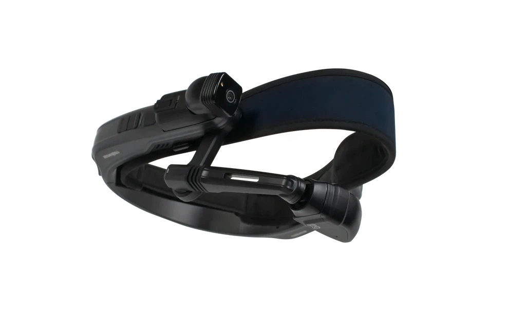 A photo of the RealWear Navigator 520 headset