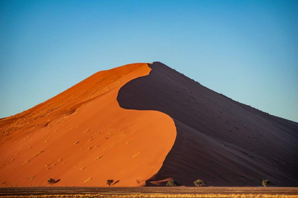 Sand dune in Sossusvlei, Nambia