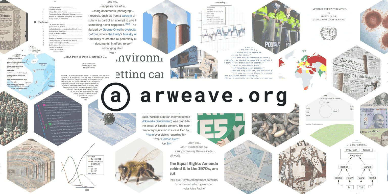 Arweave at a glance 
