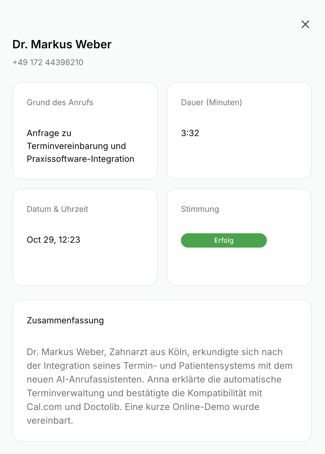 An image of Freelio's project ui