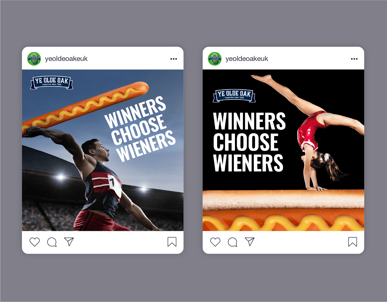 Ye Olde Oak Social Media Posts