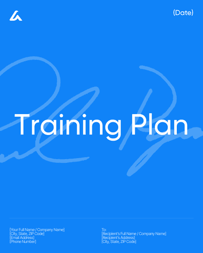 Training Plan