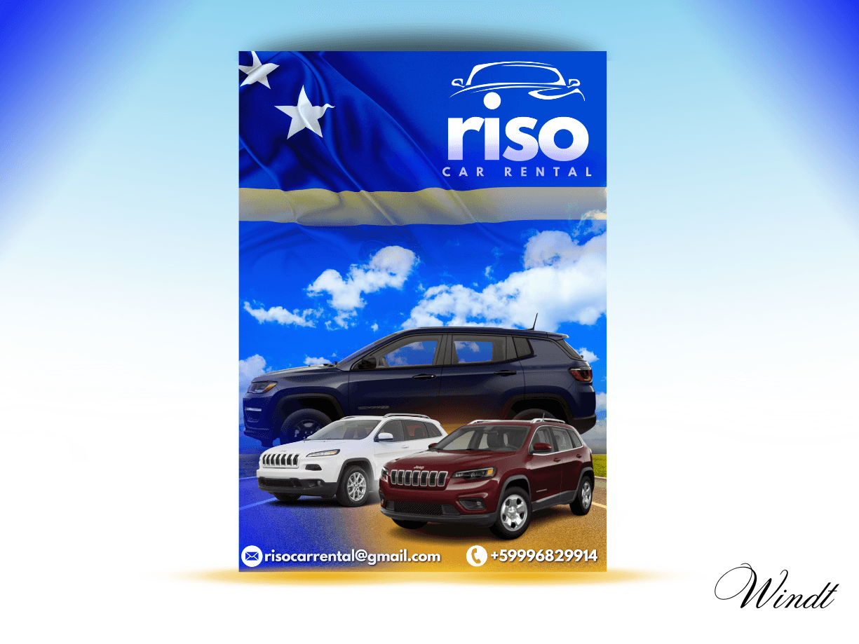 Riso SUV Marketing poster