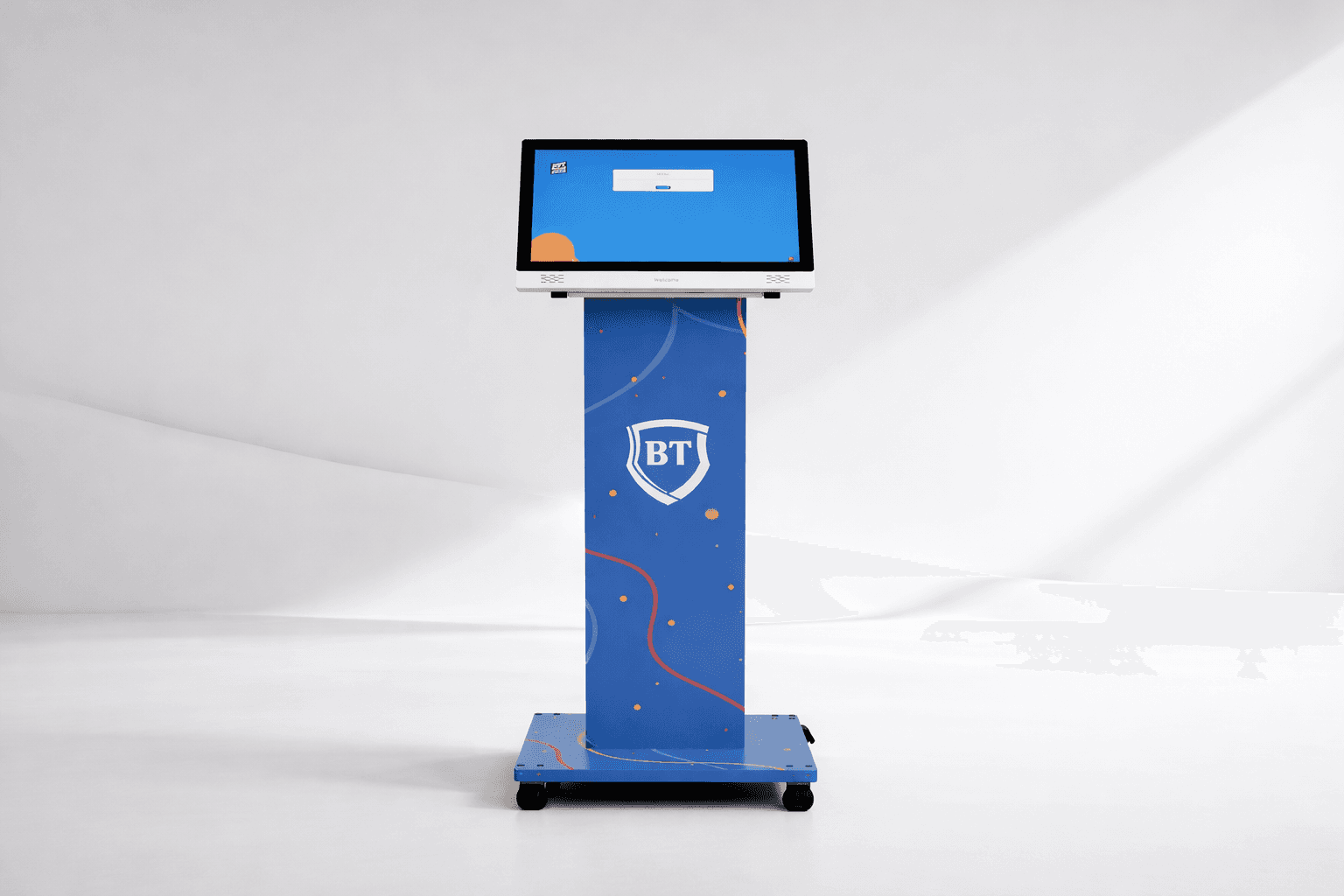 Totem touchscreen cu quiz AI pentru orientare în carieră la BT Primul Pas