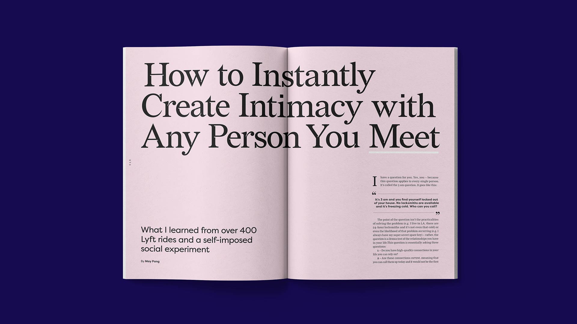 Bill Chien - magazine sample