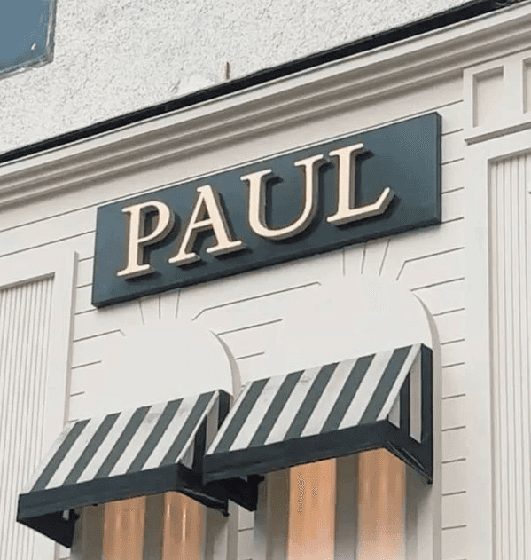 enseigne caisson lumineux pour boulangerie