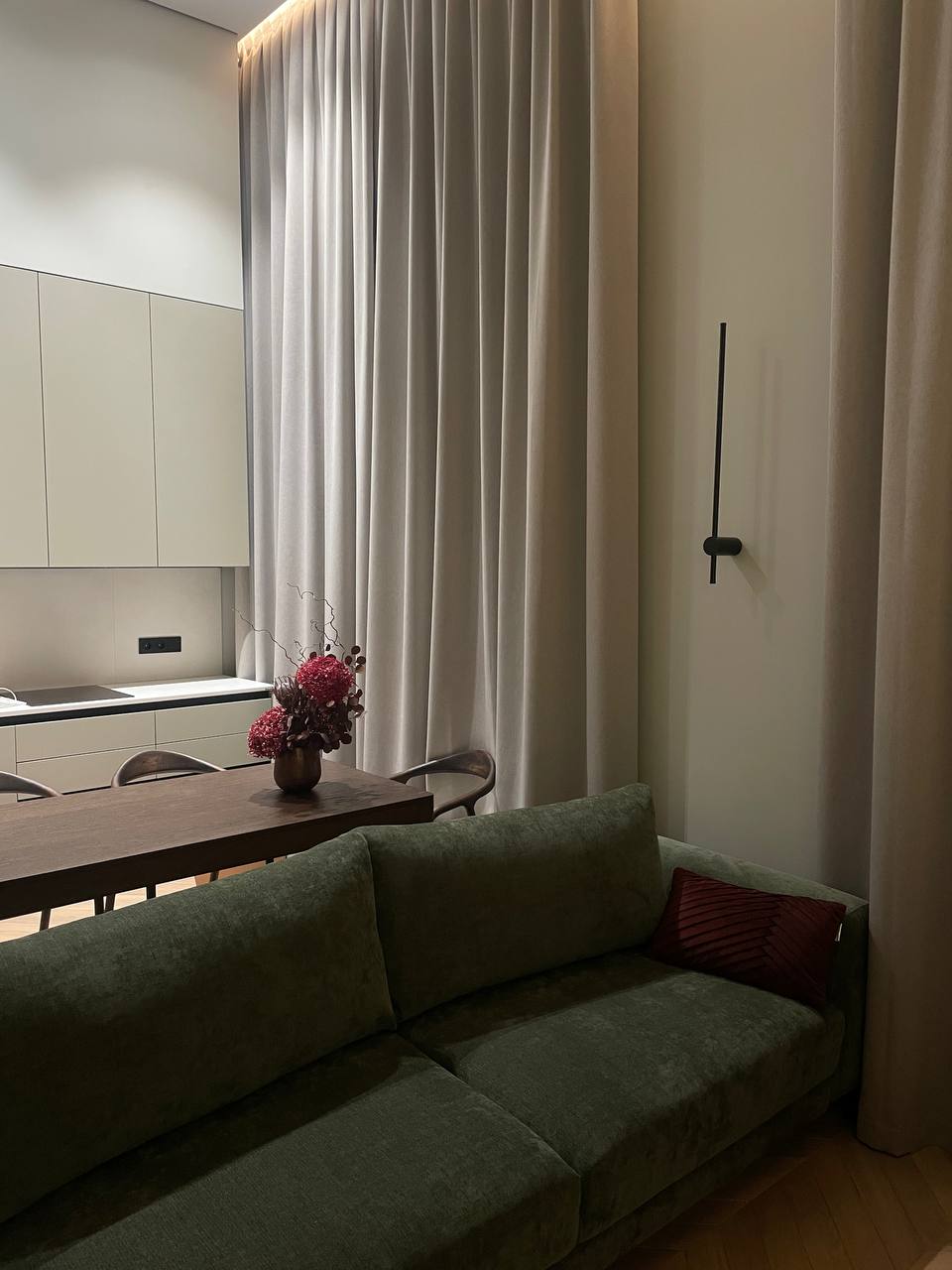 Project showcase image featuring a modern, refined interior.