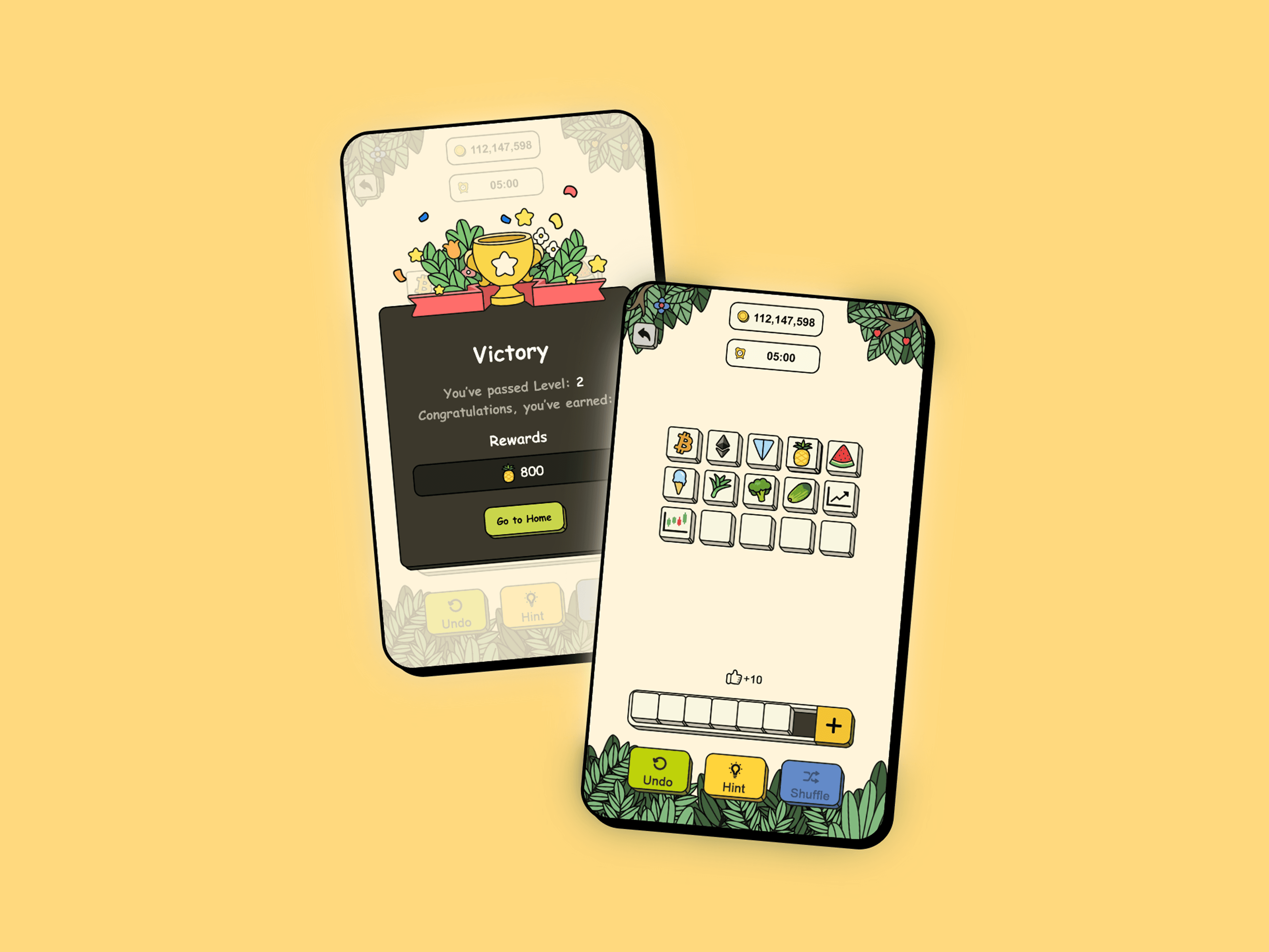 Pina Mania - Telegram bot - Game page - UIUX