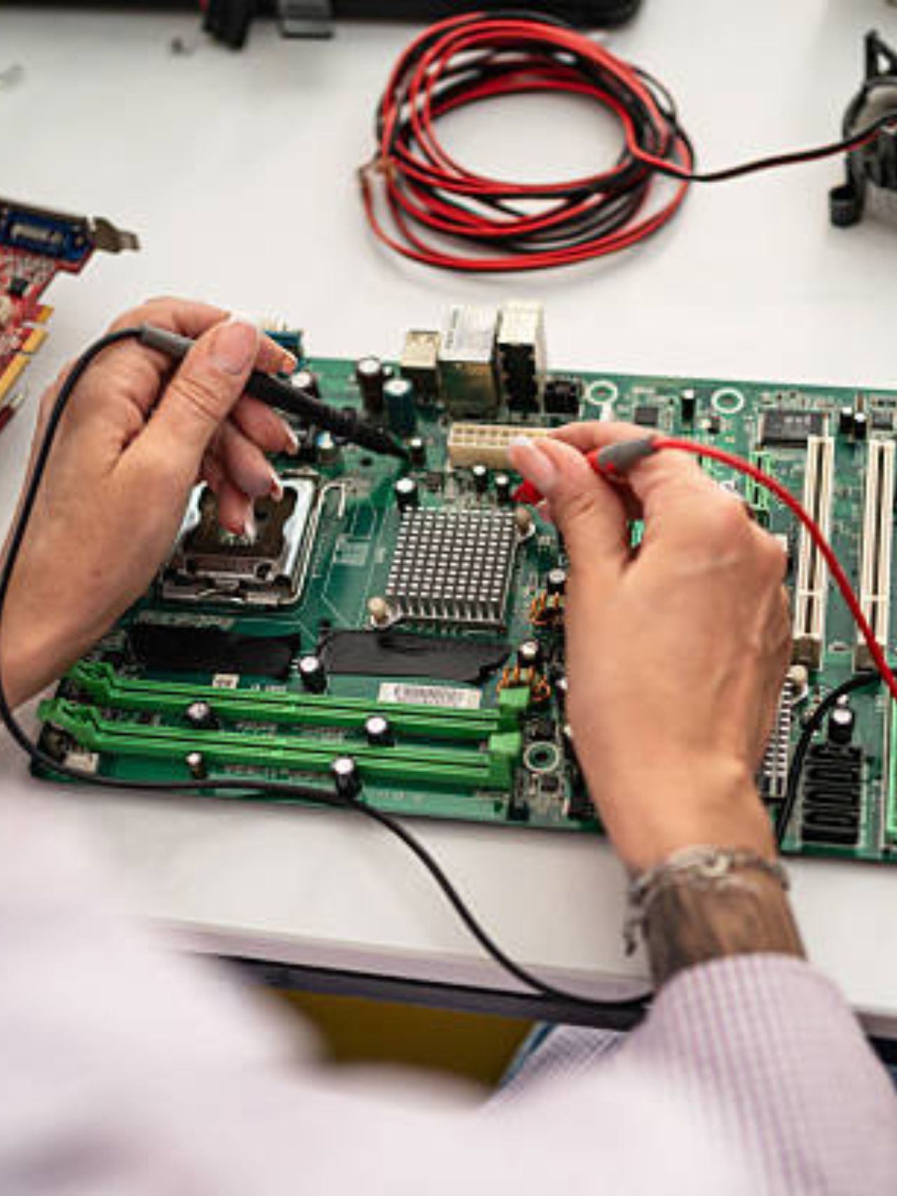 a close up of a racing car on a race track
