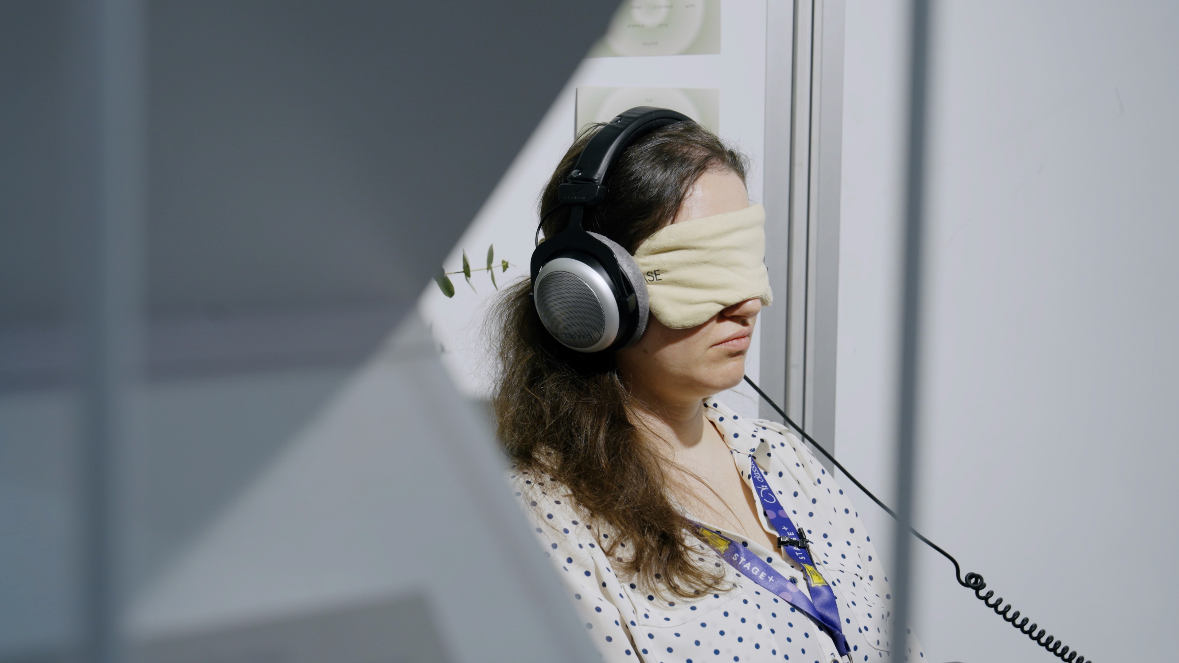 Image of a rapper with headphones