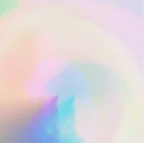 Three-dimensional abstract logo with a seamless gradient of soft pastel colors, representing modern technology integration.