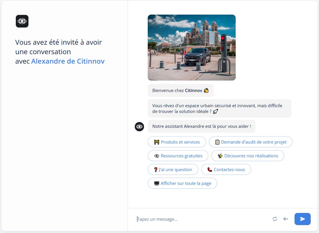 Customer chat messages