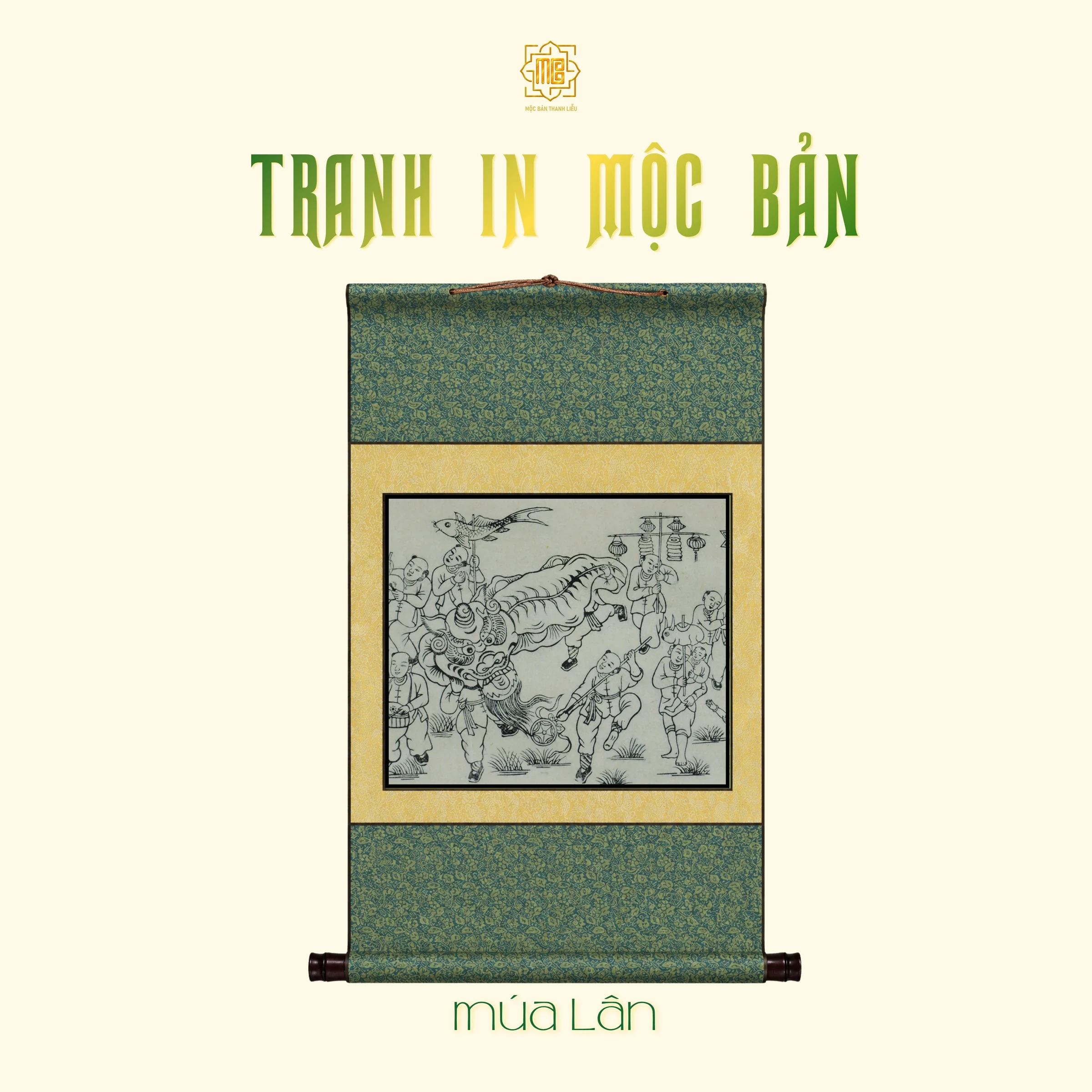 Tranh in mộc bản Thanh Liễu — Tranh in mộc bản 27