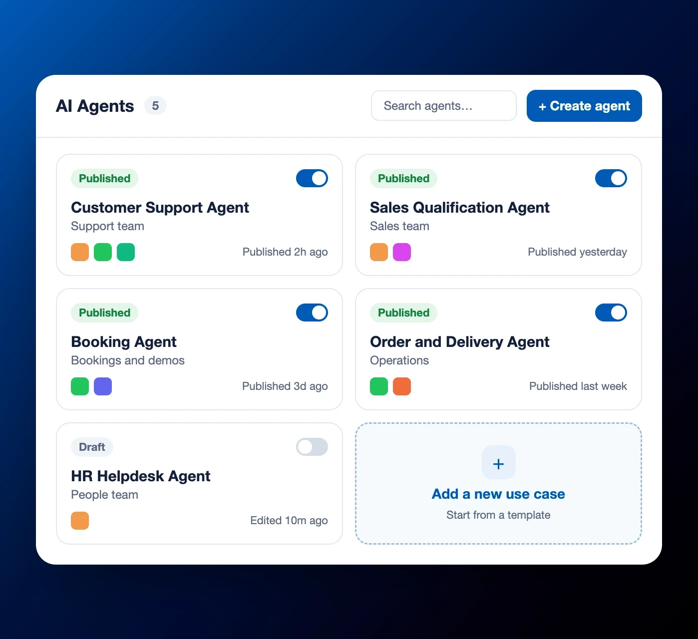Expand with use cases
