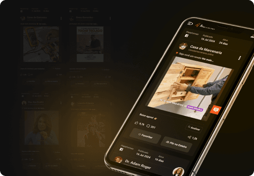 adminer mobile mockup