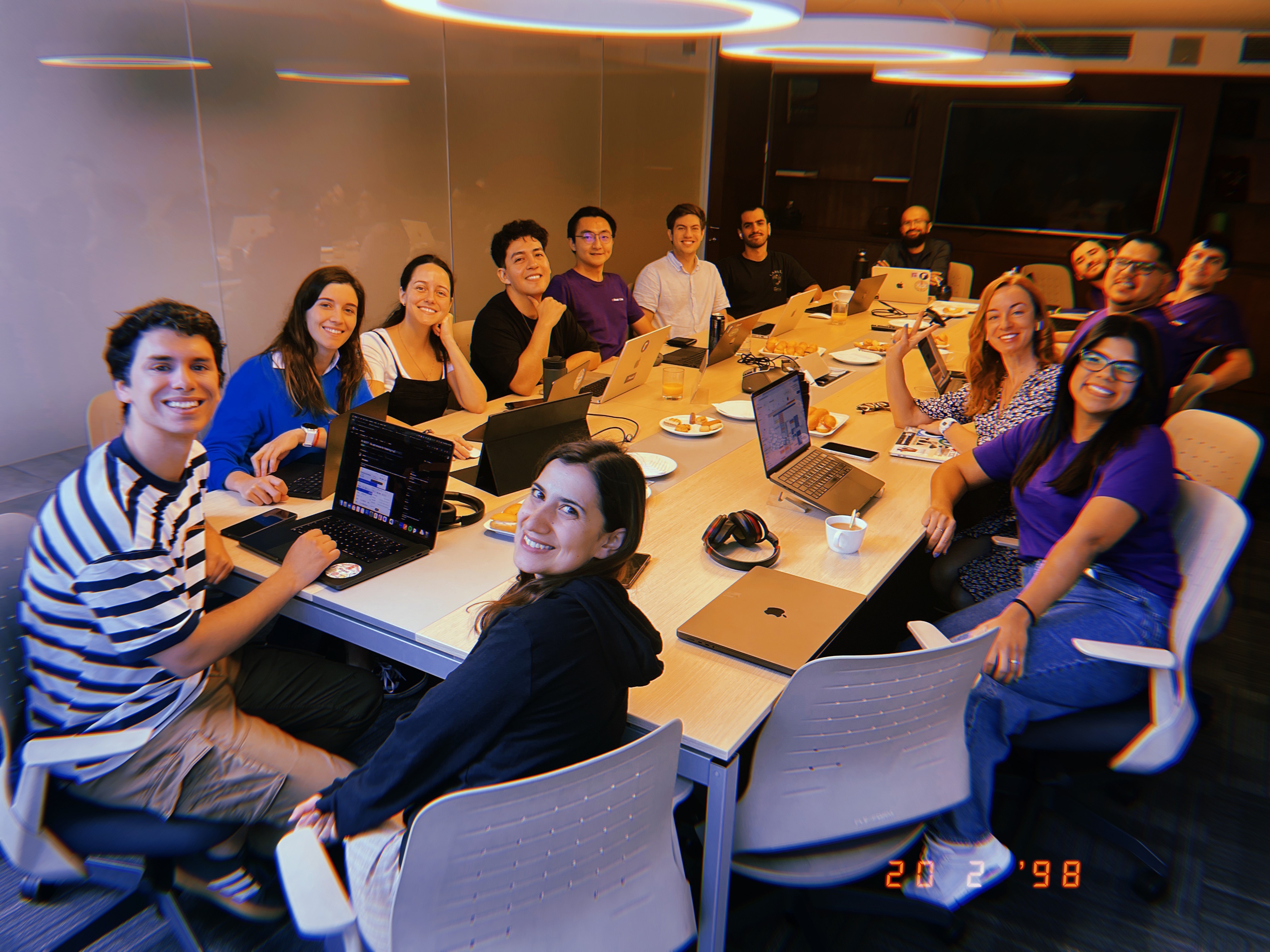 Team doing a workshop