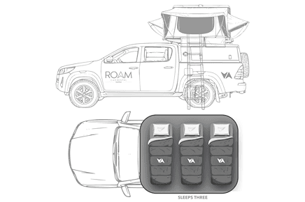 Hilux 2 pax setup