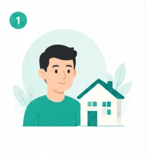 Host with house