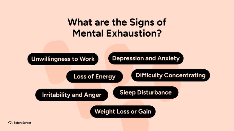 What are the Signs of Mental Exhaustion?