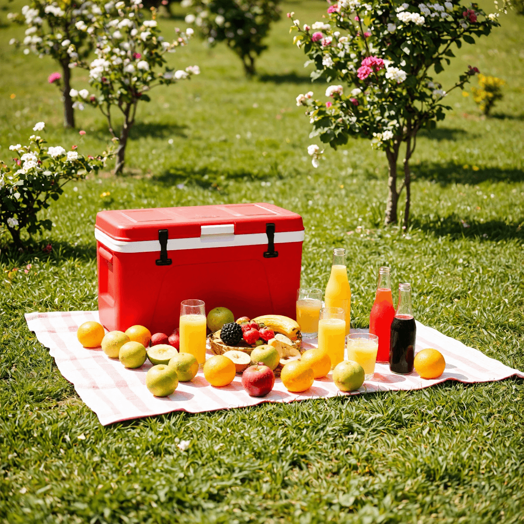 product photography of a set of coolers