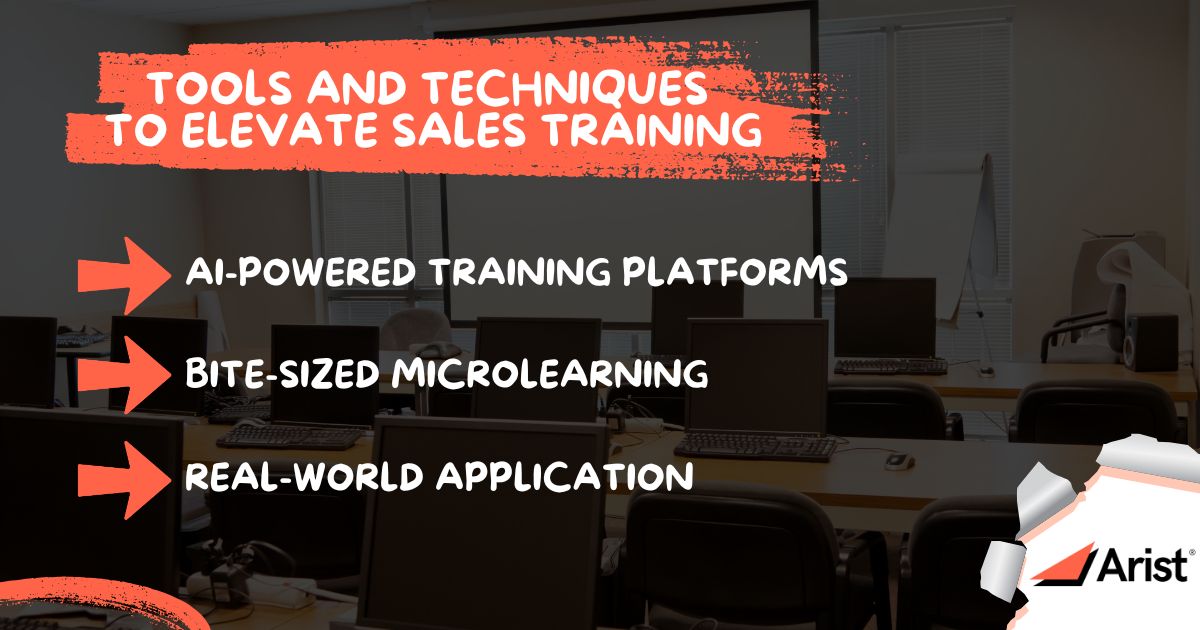 Tools and Techniques To Elevate Sales Training