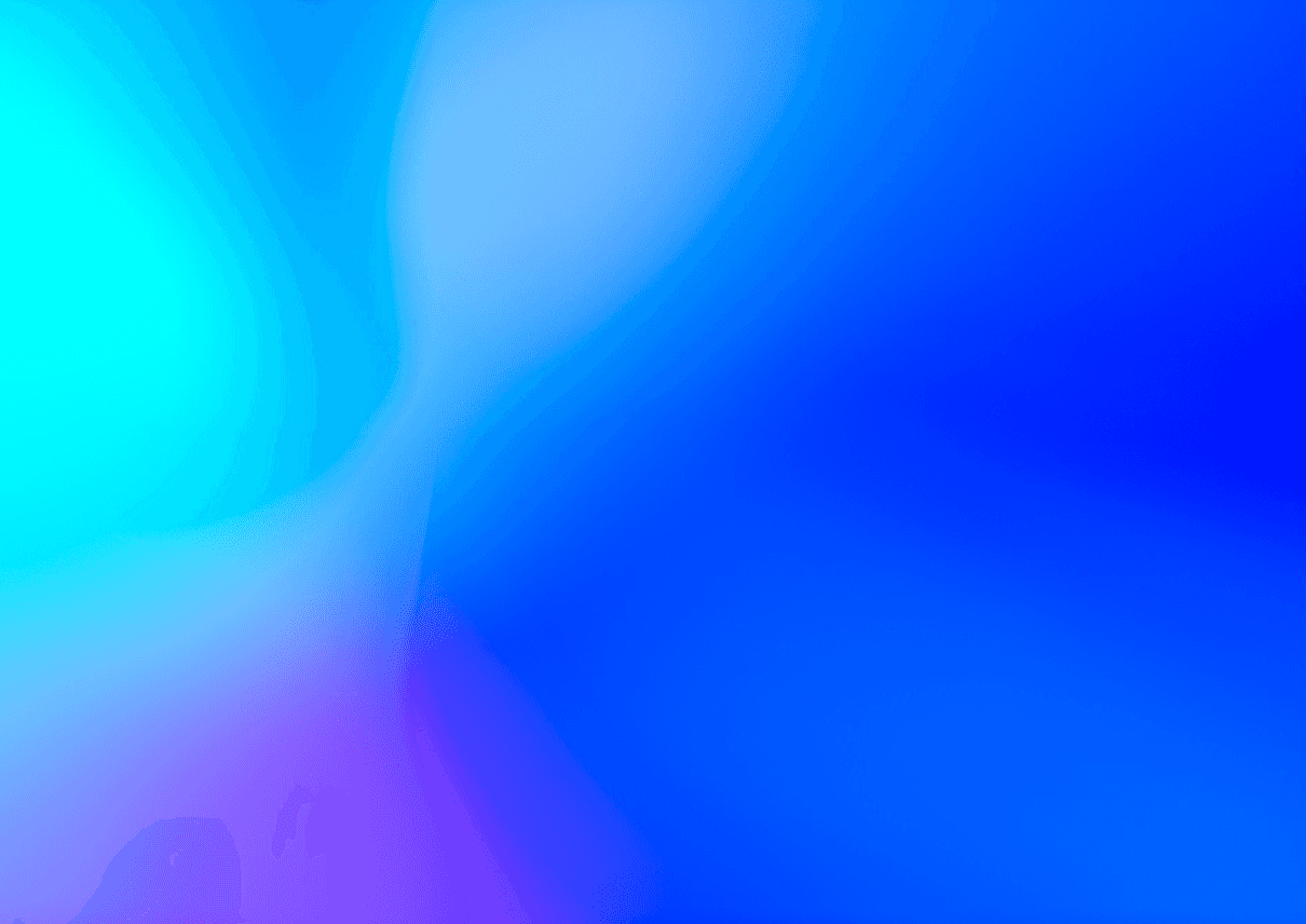 Abstract soft gradient background blending cyan, blue, and purple tones