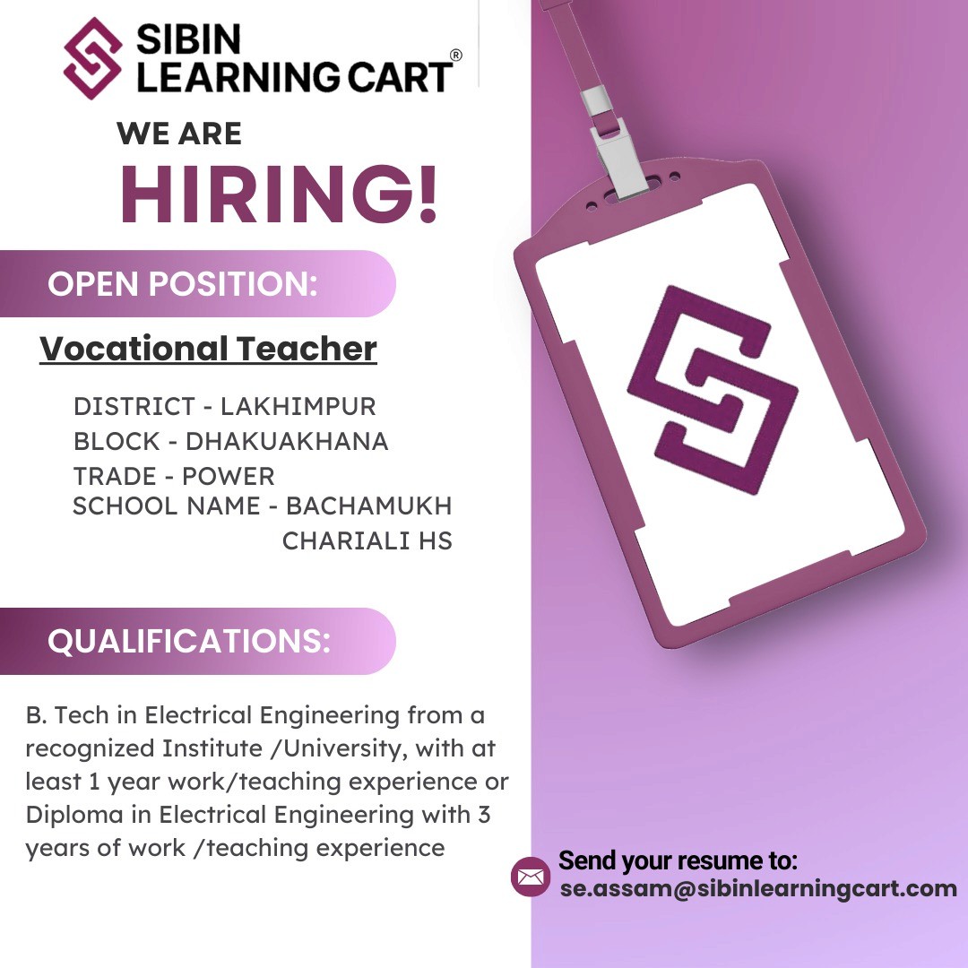 Vocational Trainer Assam