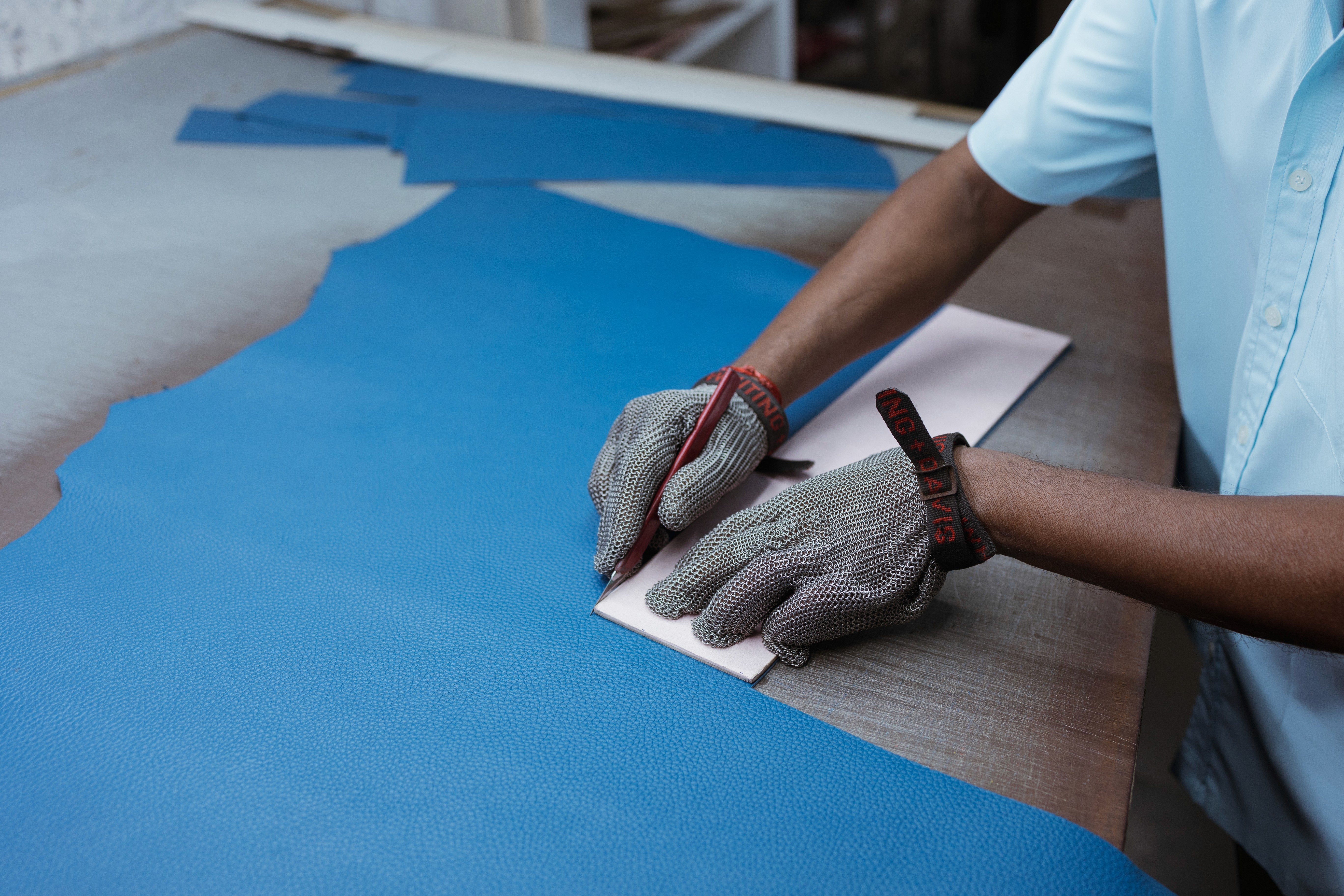 Leather Cutting Facility Image