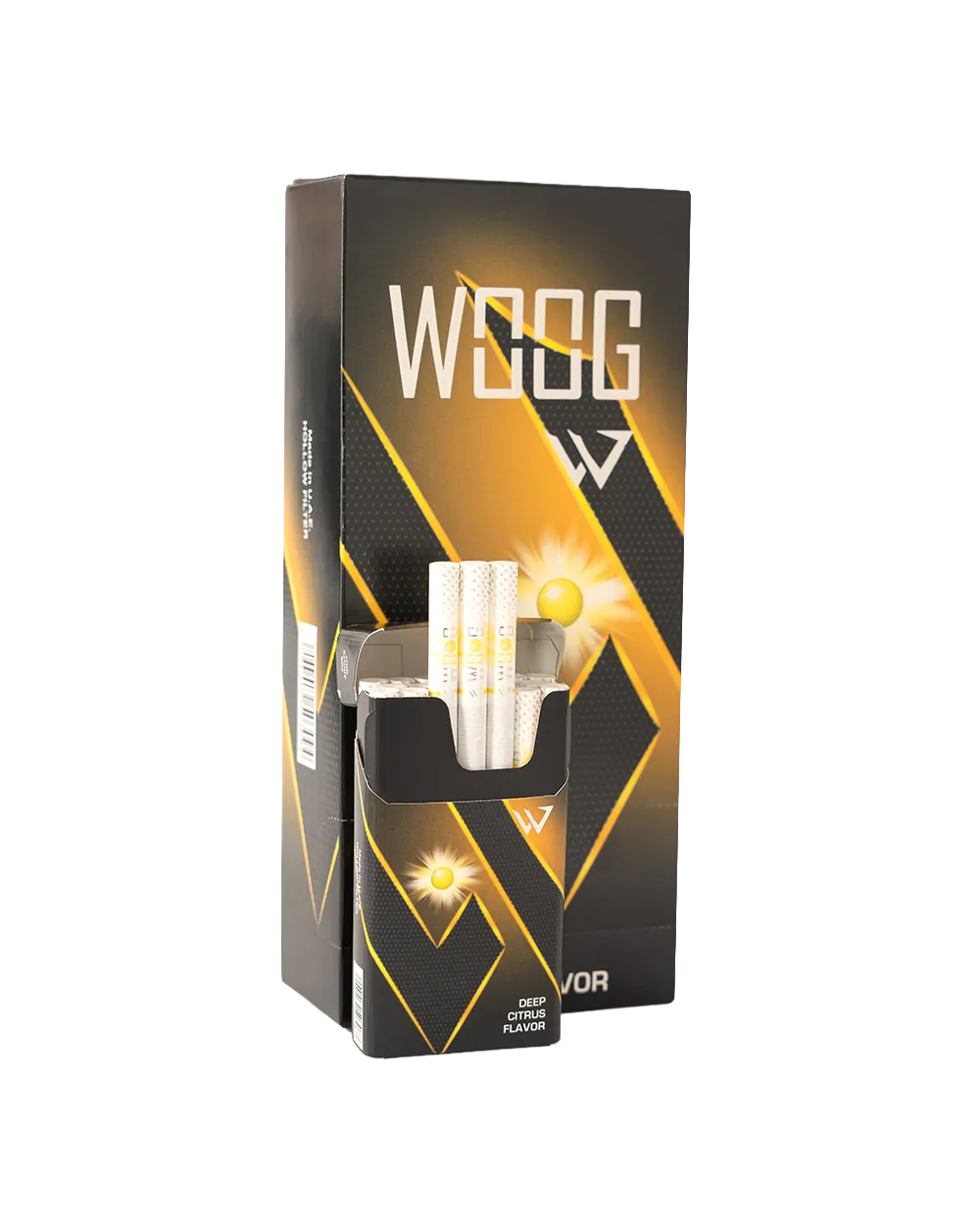 Woog Citrus Mint Orange cigarette pack.