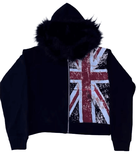 UK Flag Zip Up